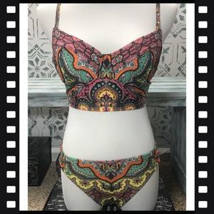 Becca Paisley Bikini Size Medium